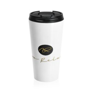 Now Relax - Stainless Steel Travel Mug - Image 2